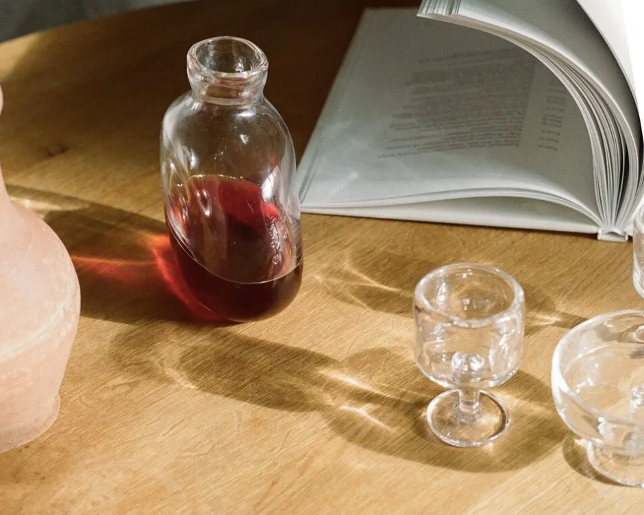Karafler & Kander<Frama 0405 Bottle | Clear | Round