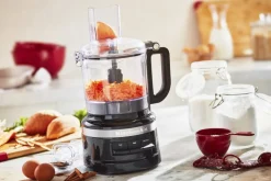 Køkkenmaskiner<KitchenAid 7 Cup foodprocessor mat sort