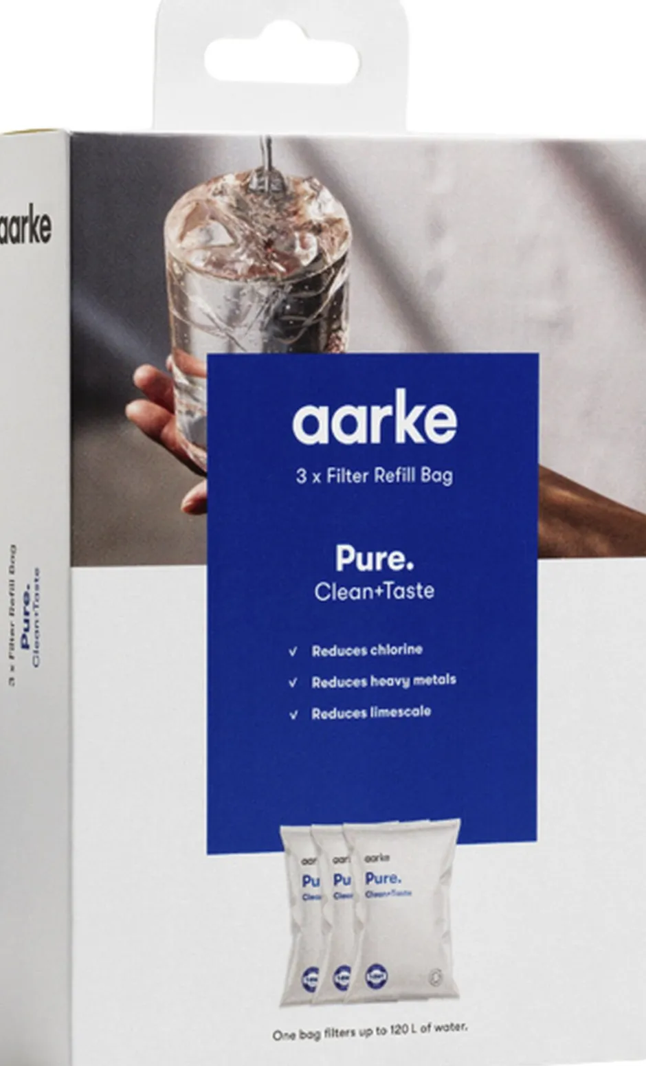 Karafler & Kander<Aarke Kitchenware 3 pack Pure Filter granulate - re