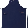 Tekstiler Til Køkkenet<DutchDeluxes 5 Pocket Comfort Fit Apron Dark Blue