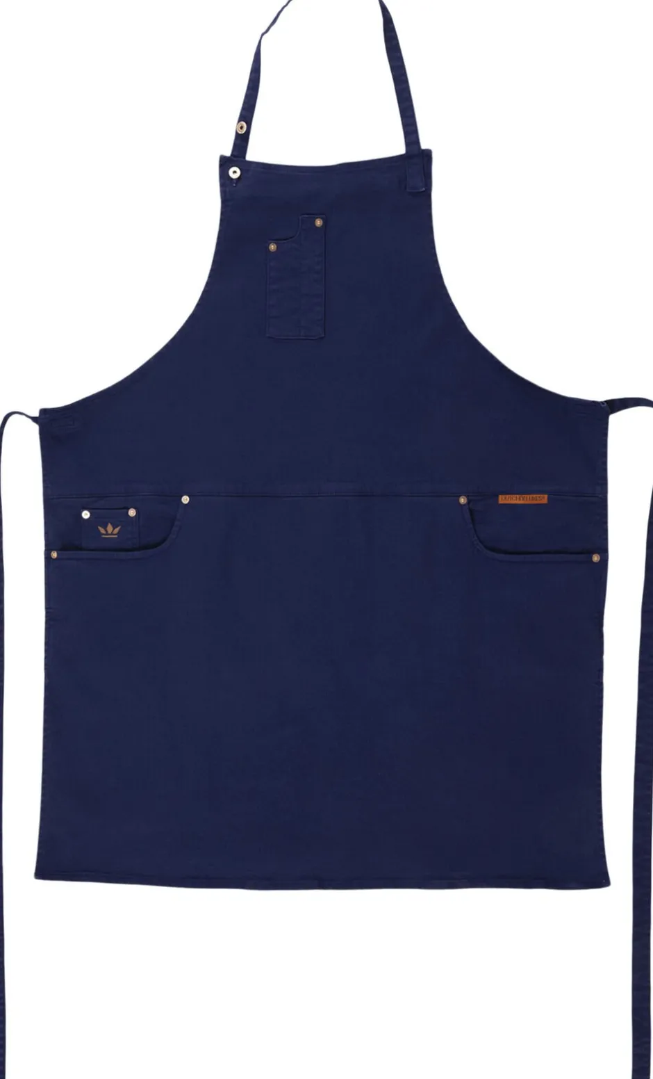 Tekstiler Til Køkkenet<DutchDeluxes 5 Pocket Comfort Fit Apron Dark Blue