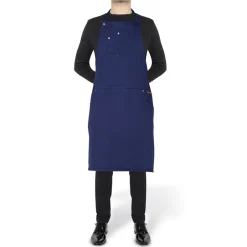 Tekstiler Til Køkkenet<DutchDeluxes 5 Pocket Comfort Fit Apron Dark Blue