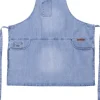 Tekstiler Til Køkkenet<DutchDeluxes 5 Pocket Slim Fit Apron Washed Indigo