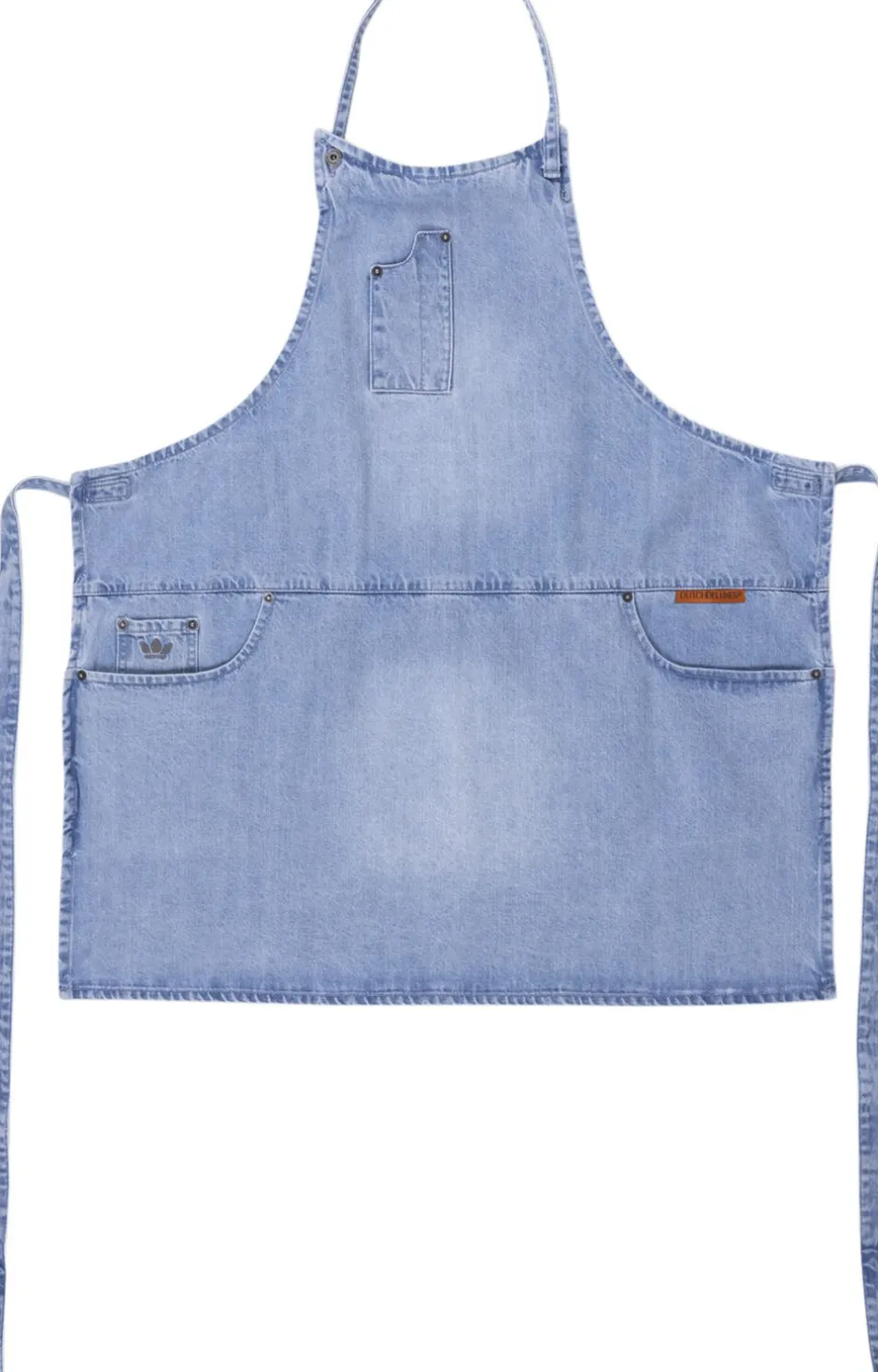 Tekstiler Til Køkkenet<DutchDeluxes 5 Pocket Slim Fit Apron Washed Indigo
