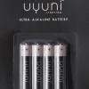 Elektronik|Elektriske Julelys<Uyuni AAA Battery, 1,5V, 1000mAh - 4 pack
