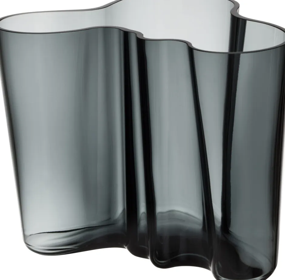 Vaser & Urtepotteskjulere<Iittala AALTO VASE 160MM GRÅ