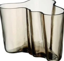 Vaser & Urtepotteskjulere<Iittala Aalto vase 140mm linen wm
