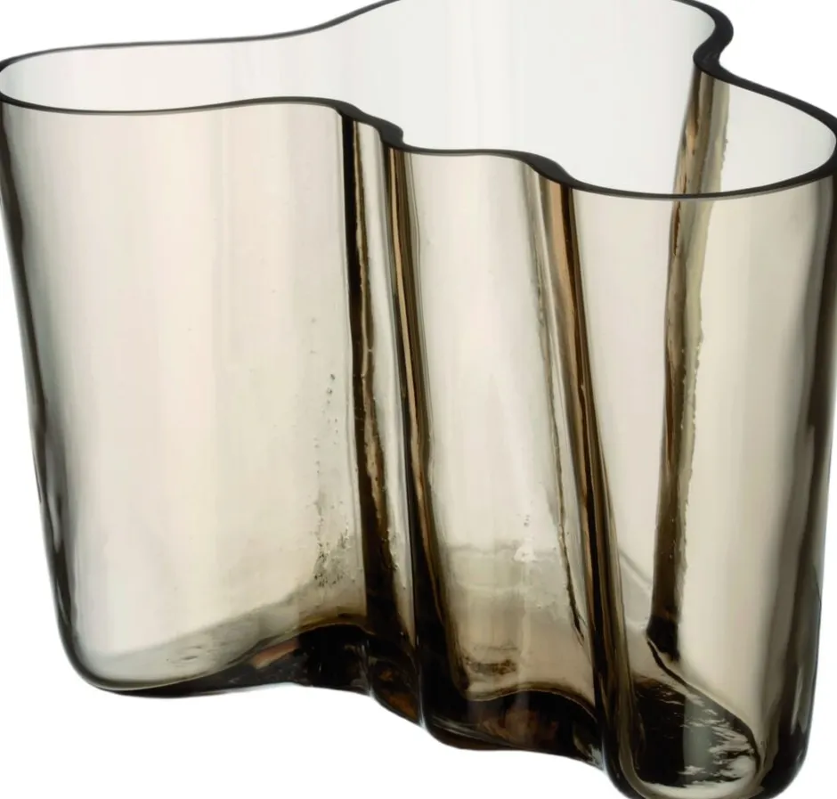 Vaser & Urtepotteskjulere<Iittala Aalto vase 140mm linen wm