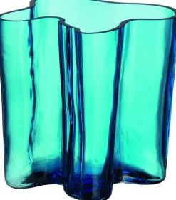 Vaser & Urtepotteskjulere<Iittala Aalto vase 200mm turkis