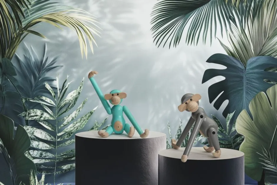 Figurer & Skulpturer<Kay Bojesen Abe mini grå