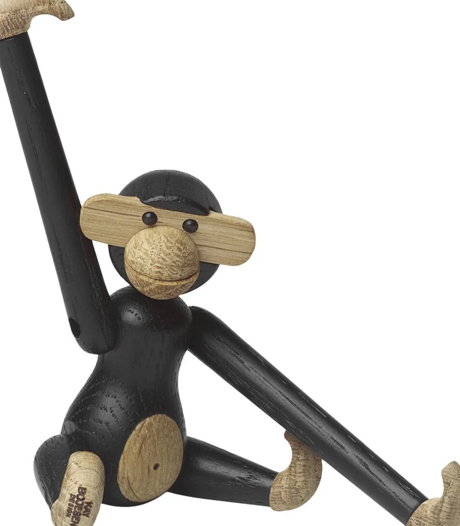 Figurer & Skulpturer<Kay Bojesen Abe mini mørk bejdset eg
