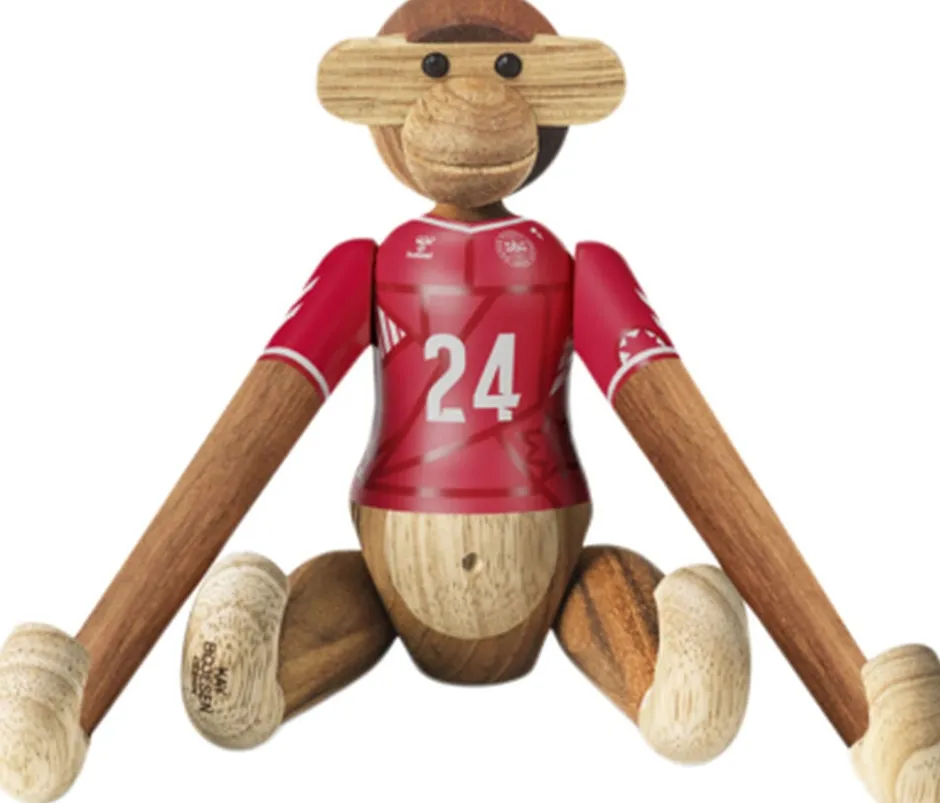 Figurer & Skulpturer<Kay Bojesen Abe x DBU 2024 mini teak/limba