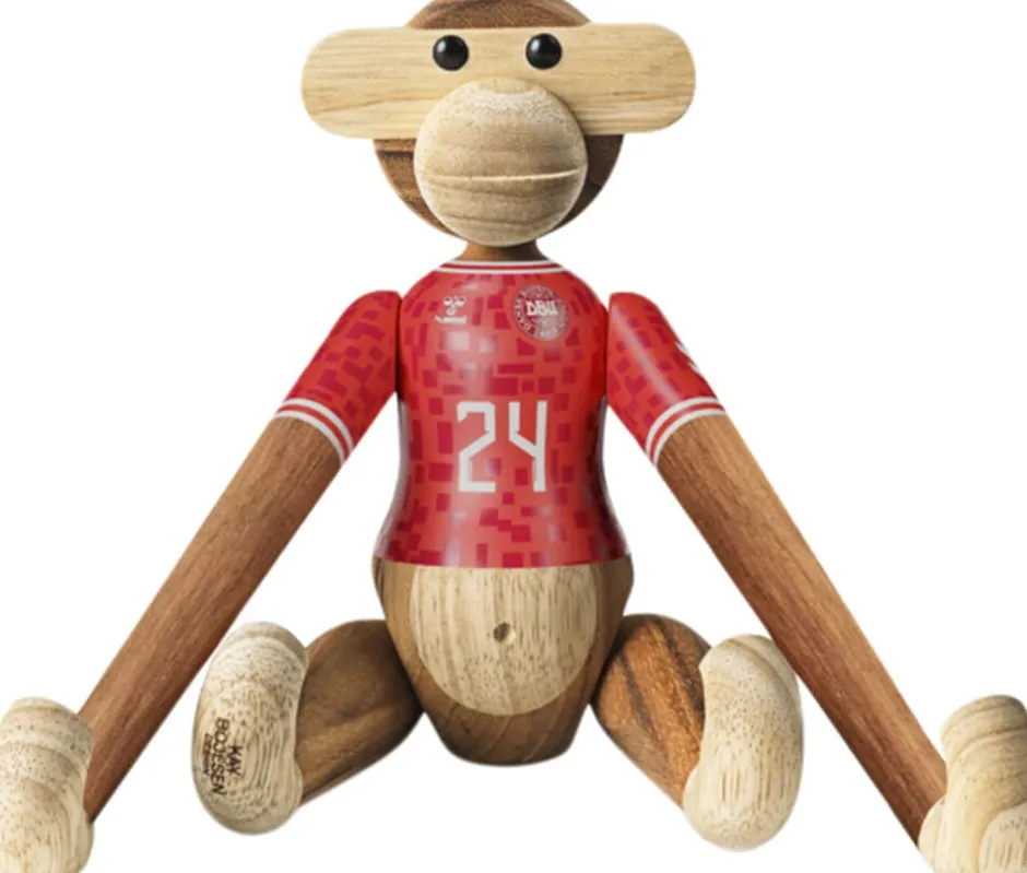 Figurer & Skulpturer<Kay Bojesen Abe x DBU Herre 2024 lille teak/limba