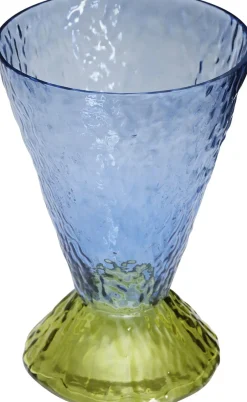 Vaser & Urtepotteskjulere<Hübsch Abyss Vase Lyseblå/ Olive