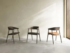 Møbler<Andersen - Furniture AC2 armchair, Smoked oak