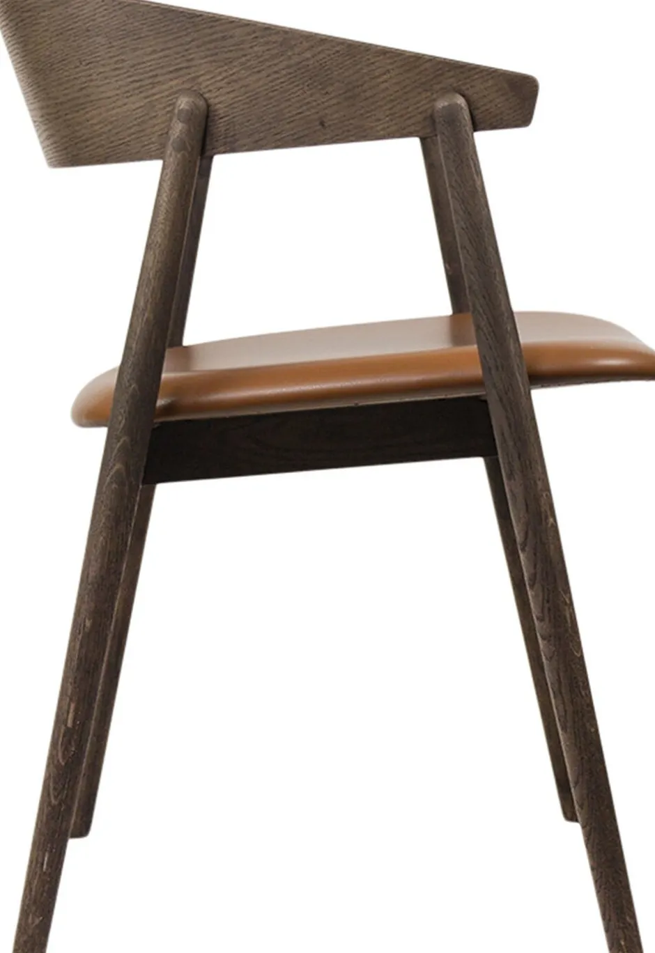 Møbler<Andersen - Furniture AC2 armchair, Smoked oak, Leather Cognac