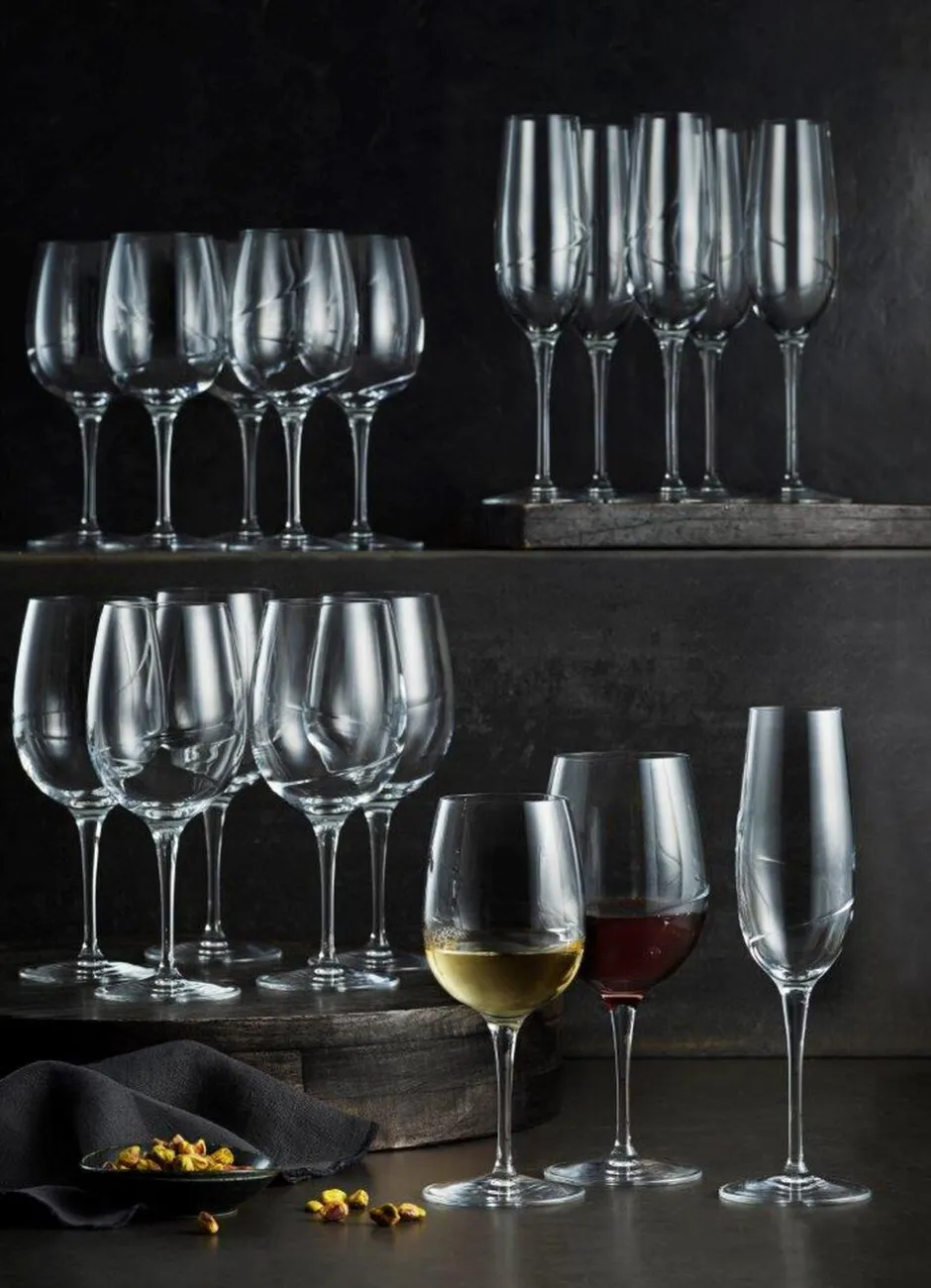 Glas<Luigi Bormioli Aero vandglas 40 cl. 6 stk.