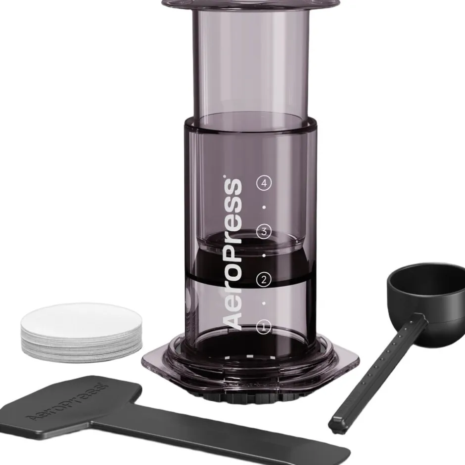 Kaffe & Te<Aeropress Clear Colors Black Coffee Press