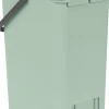 Skraldespande<Brabantia Affaldsspand m/låg sort.kon. 16 ltr