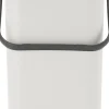 Skraldespande<Brabantia Affaldsspand m/låg sort.kon. 12 ltr