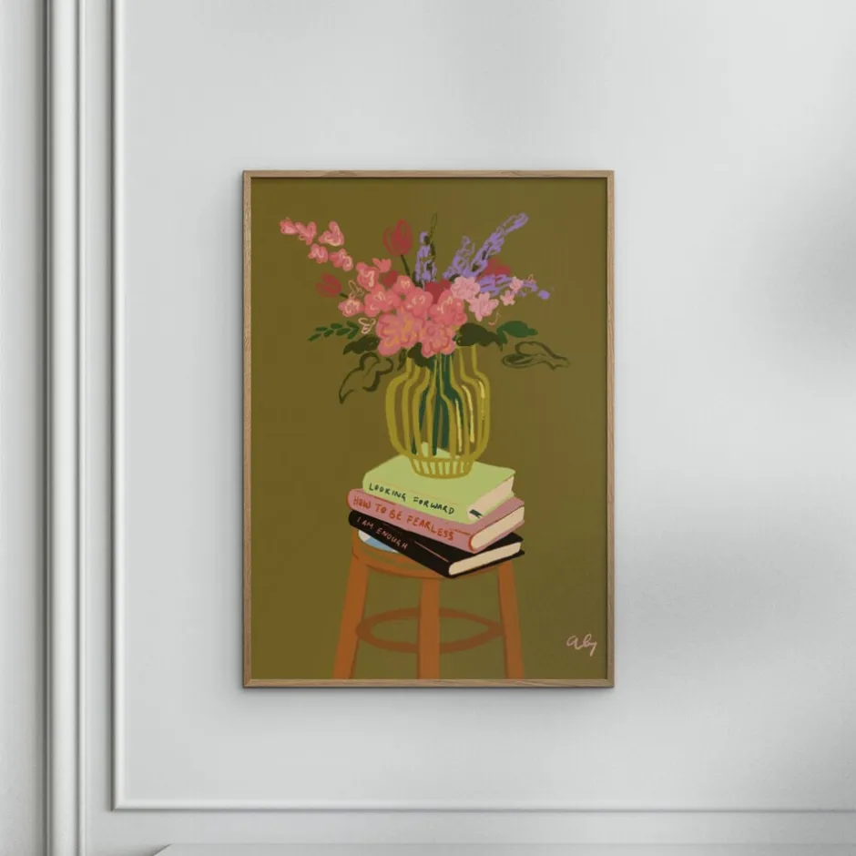 Plakater & Rammer<Poster & Frame Affordable Art Prints x Arty Guava - Floral Vase Flerfarvet