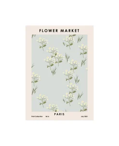 Plakater & Rammer<Poster & Frame Affordable Art Prints x NKTN - Flower Market Paris Flerfarvet