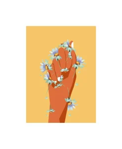 Plakater & Rammer<Poster & Frame Affordable Art Prints x Sannel Larson - Flower Fist Flerfarvet