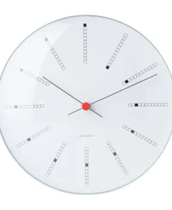 Ure & Vejrstationer<Arne Jacobsen Clocks AJ bankers væg-ur 29 cm.