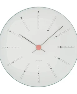 Ure & Vejrstationer<Arne Jacobsen Clocks AJ bankers væg-ur 21 cm.