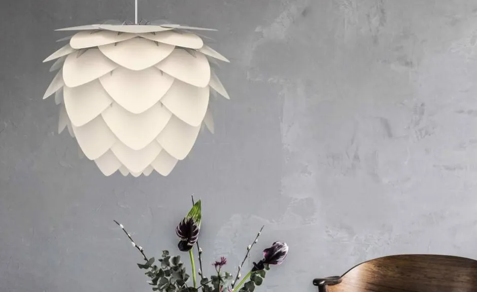 Lampeskærme<UMAGE Aluvia Medium Pearl