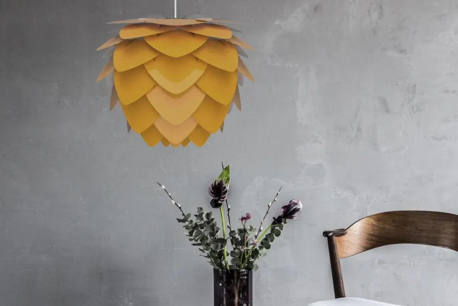 Lampeskærme<UMAGE Aluvia Medium - Ø 59 cm Saffron