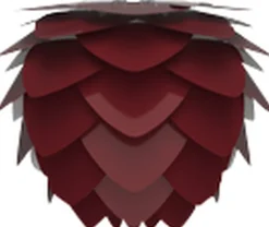 Pendler|Lampeskærme<UMAGE Aluvia Mini - Ø40 cm Ruby