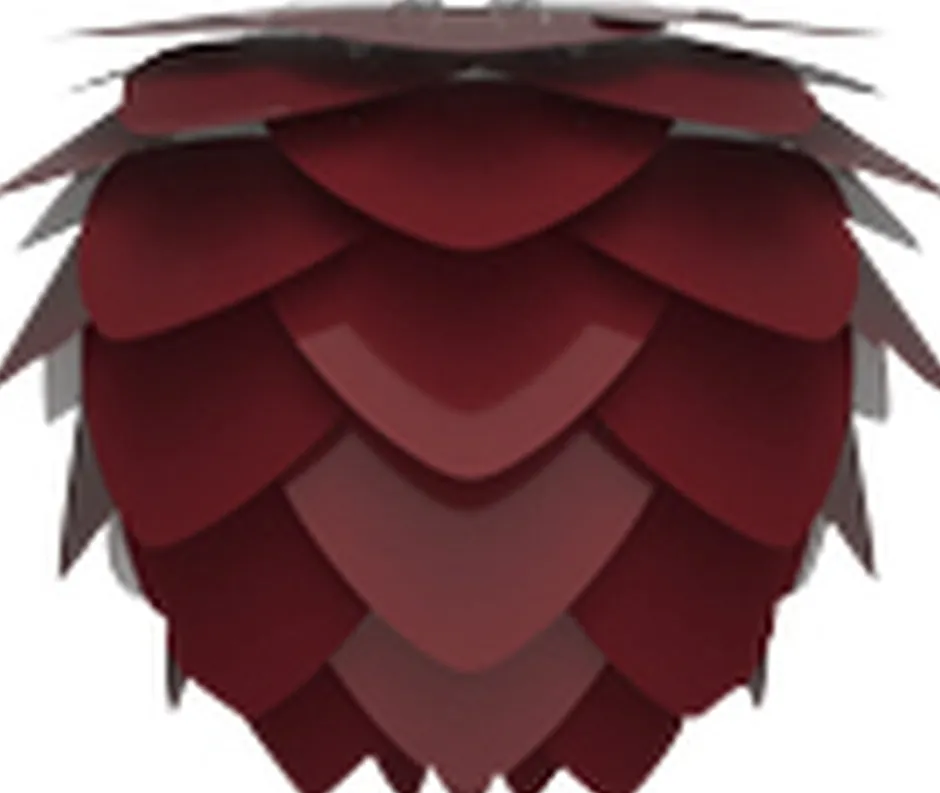 Pendler|Lampeskærme<UMAGE Aluvia Mini - Ø40 cm Ruby