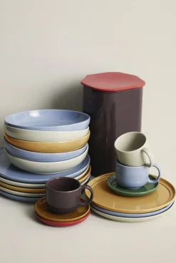 Tallerkener<Hübsch Amare Frokosttallerken Brun