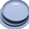 Tallerkener<Hübsch Amare Frokosttallerken Lyseblå
