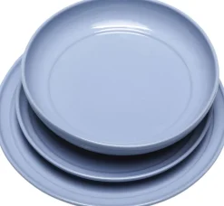 Tallerkener<Hübsch Amare Frokosttallerken Lyseblå