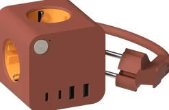 Lampetilbehør<Kreafunk Ampie wired Multistik strømstation
