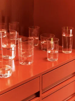Glas<Hay Angle Glass-Set of 4 Medium H10-Clear