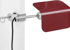 Bordlamper<Hay Apex Clip Lamp Maroon red