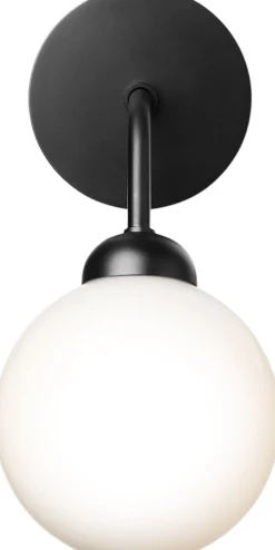 Væglamper<Nuura Apiales Wall, satin black / opal