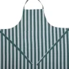 Tekstiler Til Køkkenet<Magasin du Nord Collection Apron 105x100 cm Birk - Stripe dark green