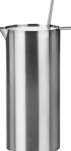 Bar & Vin<Stelton Arne Jacobsen martini mixer med mixer ske 1 l, steel