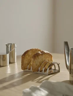 Tilbehør Til Bordet<Stelton Arne Jacobsen toastholder L 15. 8 cm steel