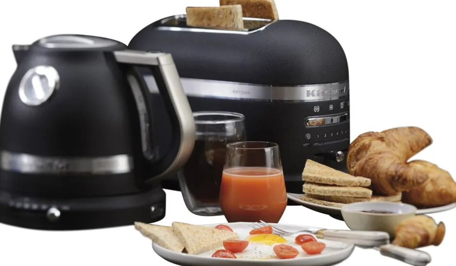 Køkkenmaskiner<KitchenAid Artisan Brødrister 2 Skiver Black rustic