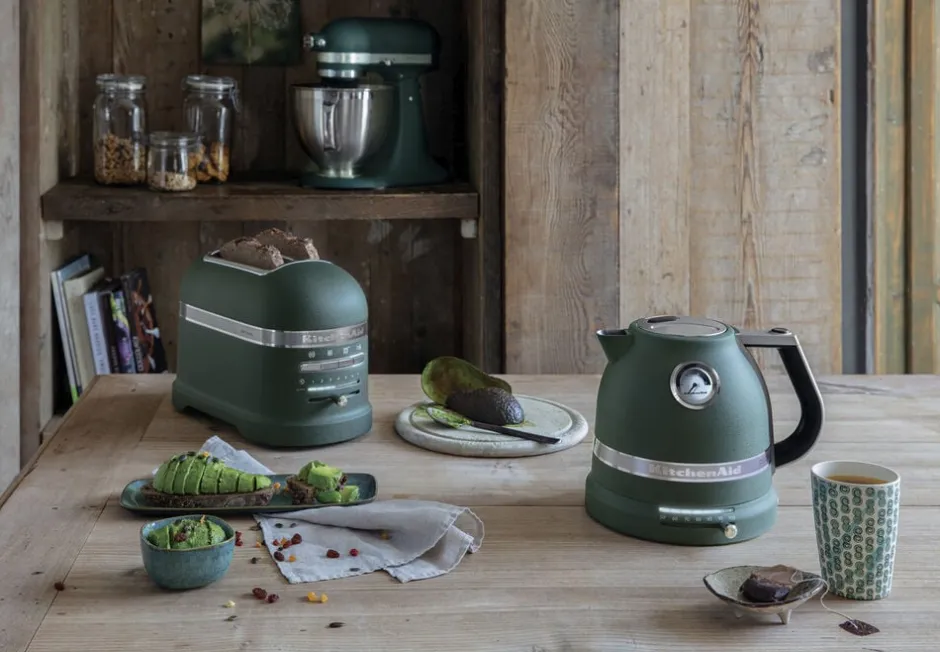 Køkkenmaskiner<KitchenAid Artisan Brødrister 2 Skiver Pebble palm