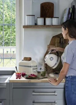Køkkenmaskiner<KitchenAid Artisan Brødrister 2 Skiver Creme