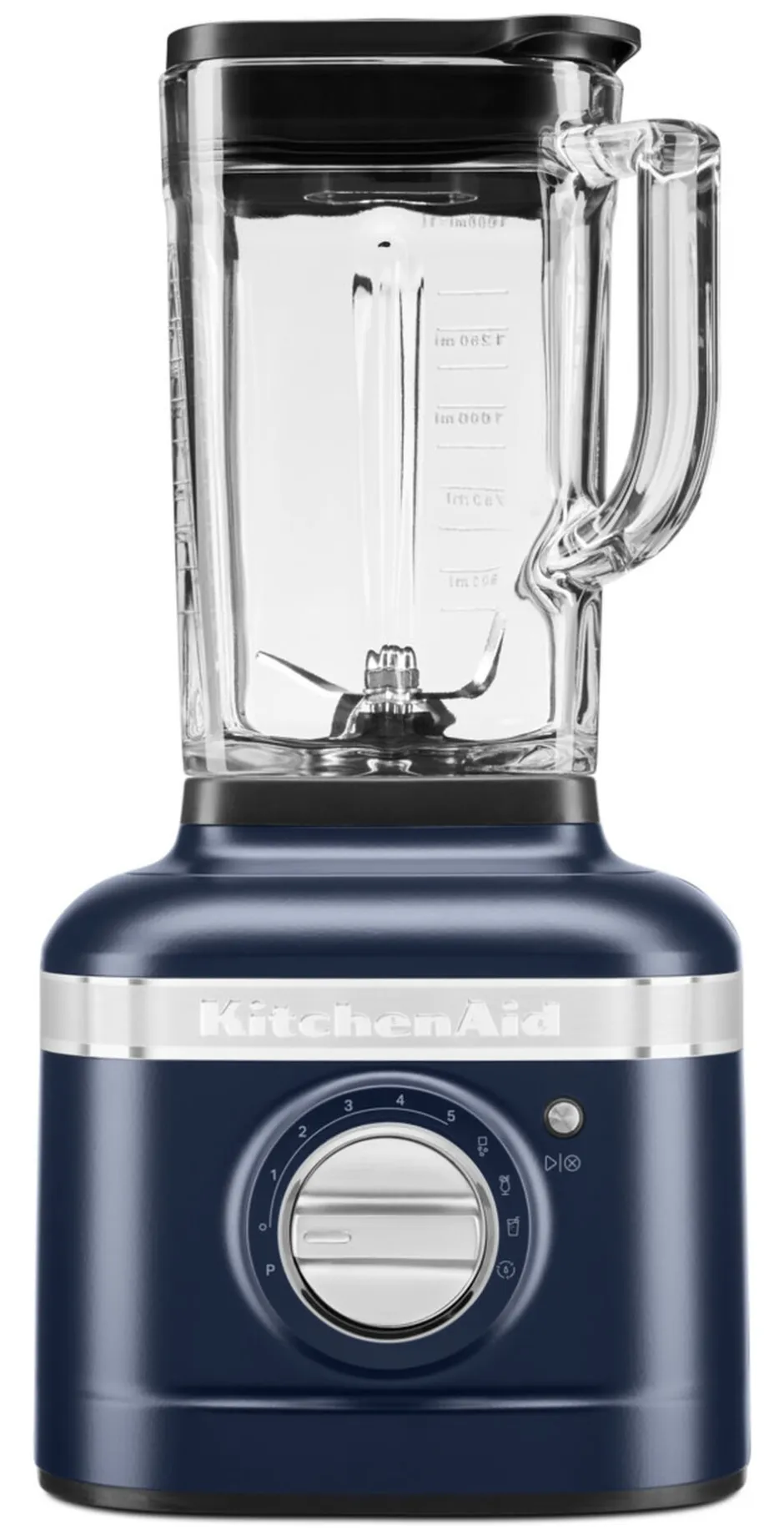 Køkkenmaskiner<KitchenAid Artisan K400 blender. 1,4 L Ink blue