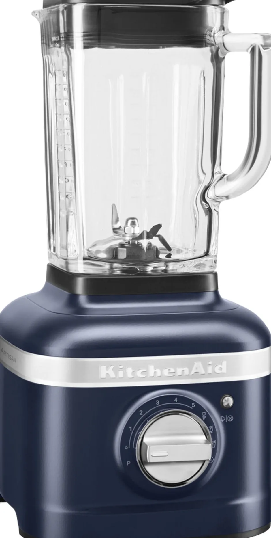 Køkkenmaskiner<KitchenAid Artisan K400 blender. 1,4 L Ink blue
