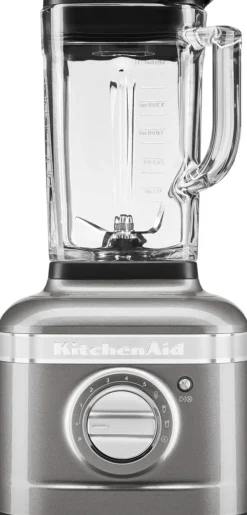 Køkkenmaskiner<KitchenAid Artisan K400 blender. 1,4 L Medalion silver