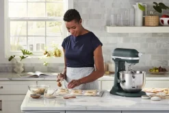 Køkkenmaskiner<KitchenAid Artisan røremaskine, 6,6 l Pebble palm